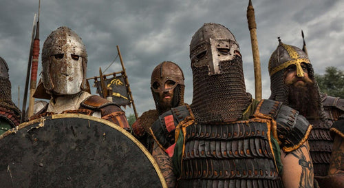 Viking helmets