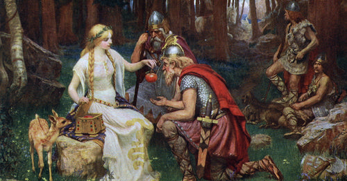 the kidnap of Idun in Norse mythology
