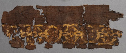 Image of Viking artifact Viking mammen textile