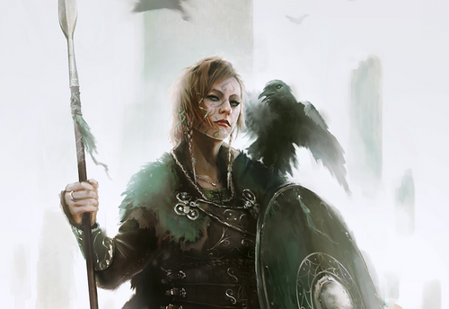 Var was the Keeper of Promise in Norse mythology. She was evoked to witness the promise among people. Anyone who broke their words would be punished