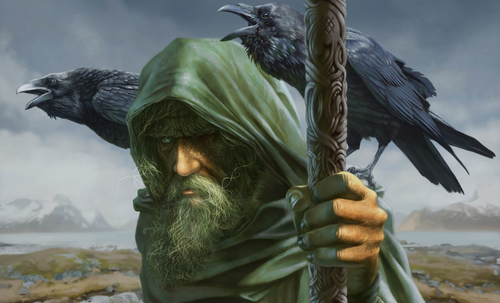 Odin the Allfather in Norse mythology was among the most powerful figures. The reason why he was called the Allfather was that he fathered many great sons. Nearly all powerful gods up in Asgard were the sons of Odin: Thor, Baldur, Heimdall, etc.