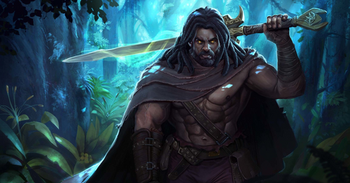 Heimdall the Guardsman of Asgard in Norse mythology