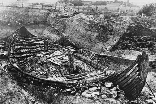 Viking Oseberg ship is among the most beautiful Viking ships that we can still observe in this day and age