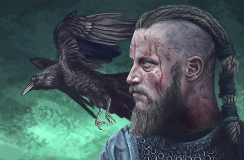 Ragnar's raven tattoo explained 