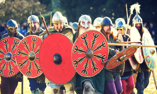 Image of Viking War Tactics Svinfylking