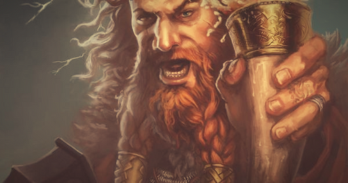 Image of Viking drink Vikings Viking toast