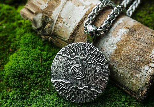 Image of Yggdrasil Tree of Life Viking Jewelry