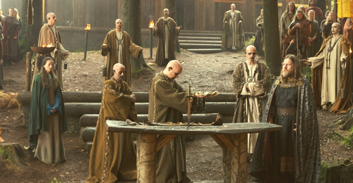 Image of Viking ritual Viking tradition