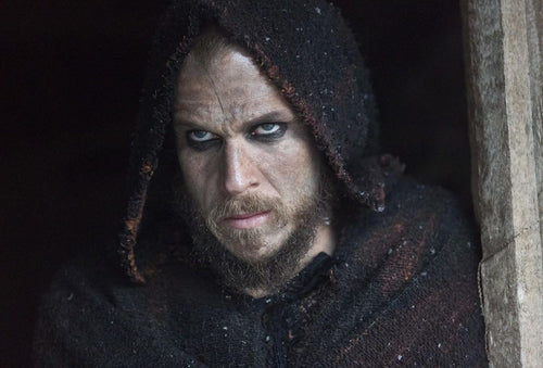 Floki wore the Viking eye makeup in Vikings TV Series