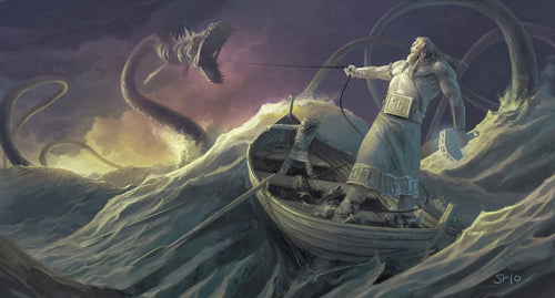 Image of Thor fishing
