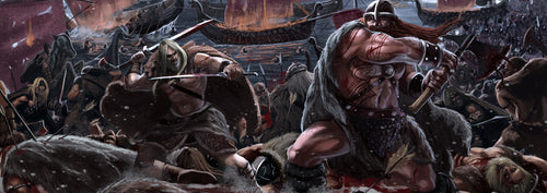 Image of war of Norse gods