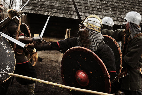 Image of Viking berserkers by mopasrep