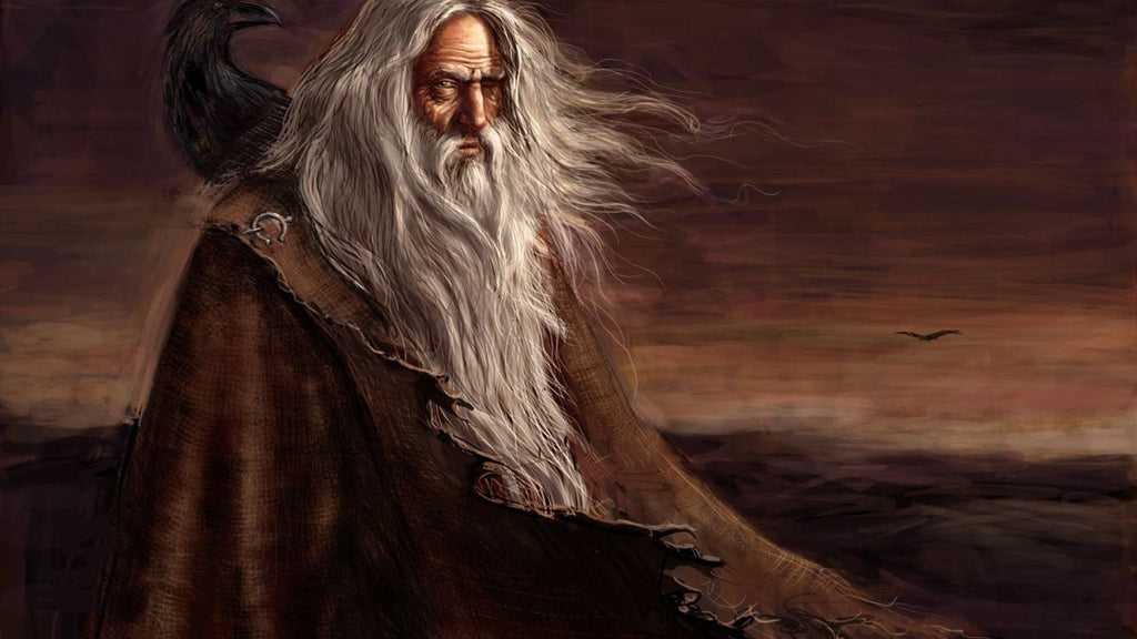 The Secrets of Odin - Norse Mythology God - Viking Style