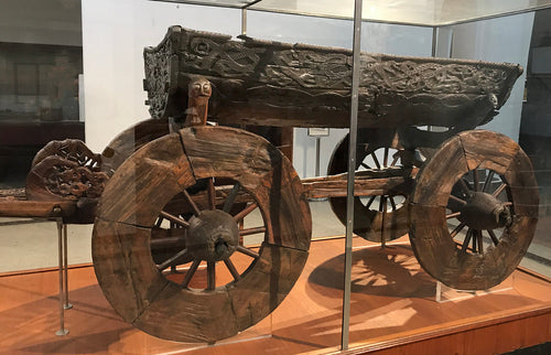 Viking Oseberg cart