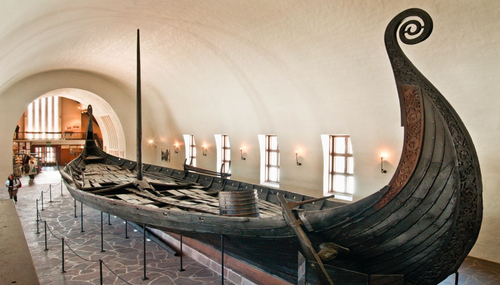 Image of Oseberg ship Viking greatest ships