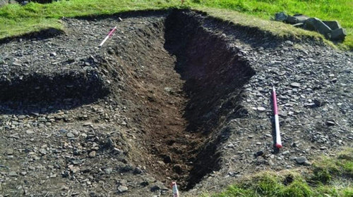 Scottish Viking Ship Viking Boat burial excavated
