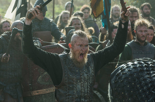 The historical Bjorn Ironside in the Viking tales