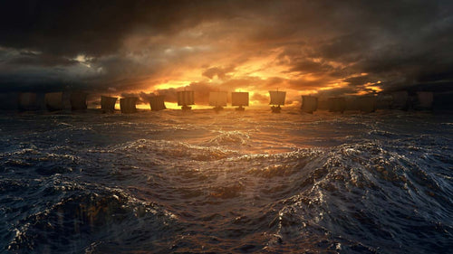 Viking raids. Why did the Viking go raiding around Europe?