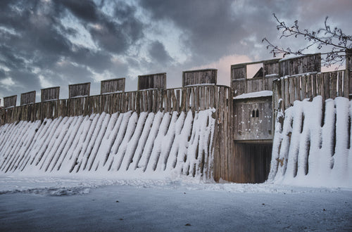 Viking fort Trelleborgen Fort 