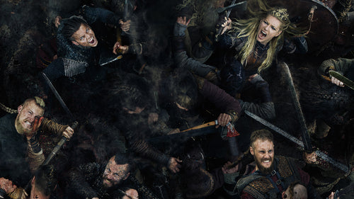 Viking warriors
