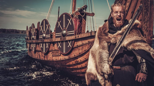 Image of Viking warriors Viking less known weapons