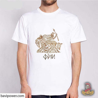 BaviPower Viking T-shirt - Odin and Sleipnir