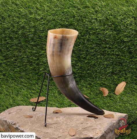 Drinking Horn & Troll Cross Holder