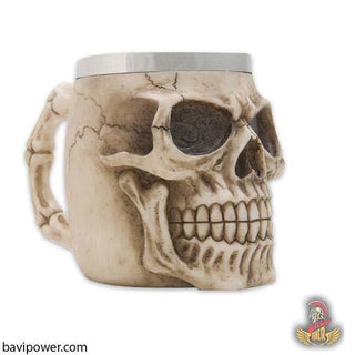 Skeletal Skull Goblet and Mug