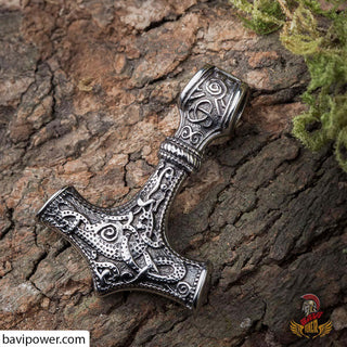 Stainless Steel Thor's Hammer Pendant