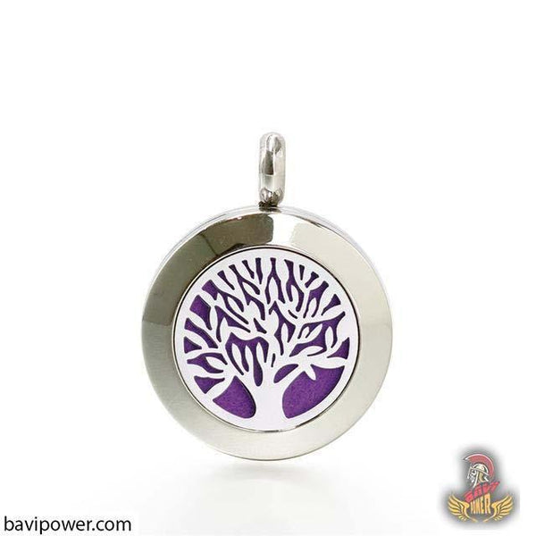 Stainless Steel Tree of Life Locket Pendant Necklace – BaviPower