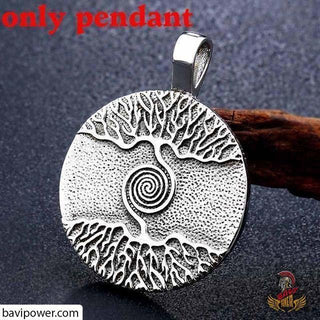 Stainless Steel Tree of Life Pendant
