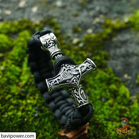 Thor's Hammer Handmade Bracelet