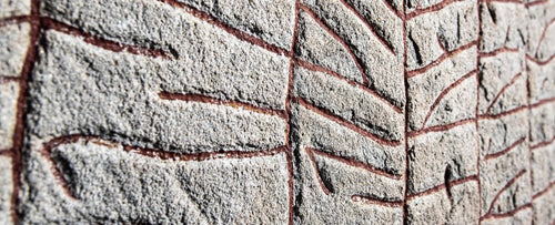 Viking runestone 