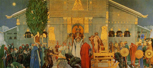 Image of Viking ritual blot