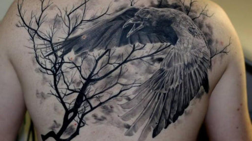 Image of Viking Raven Tattoo