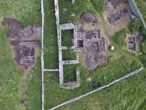 Norse Hall Found in Skaill, Rousay, Orkney Recently