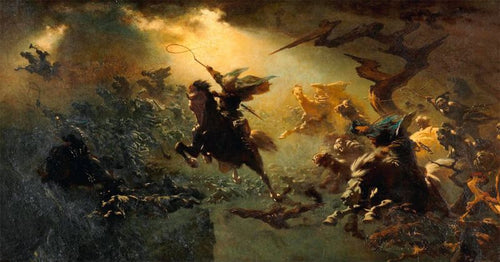 Image of Norse mythology Viking belief