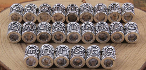 Image of Viking rune beads