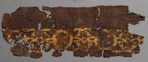 Image of Viking artifact Viking mammen textile 