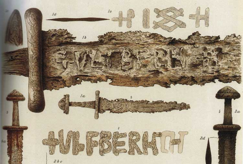 Viking Ulfberht sword dating back to the Viking Age was among the most luxurious and powerful Viking swords