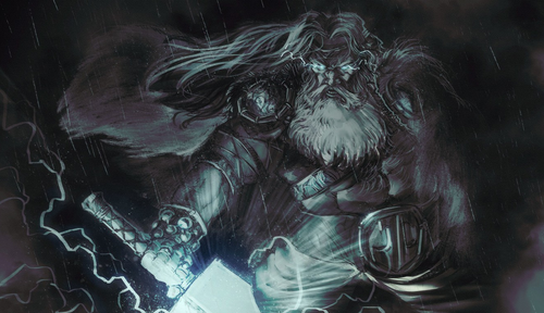 God Thor God of Thunder and Storm in Norse mythology