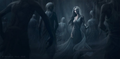 Image of Hel Queen of Helheim Norse mythology