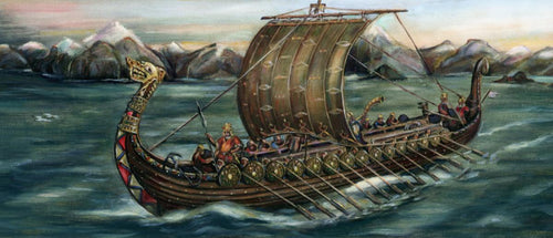 Image of Viking ship viking raids