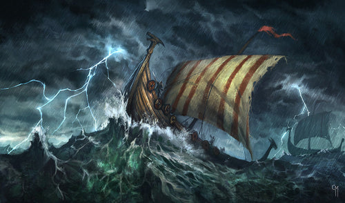 Image of Viking ship viking serpent