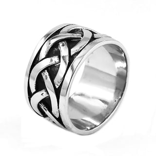 Stainless Steel Celtic Knot Design Ring
