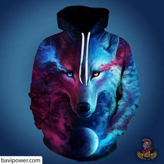 Fire wolf outlet hoodie