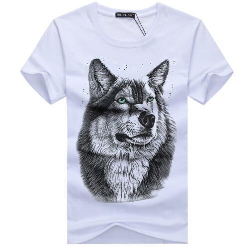 bavipower-viking-jewelry-3D White Wolf T-shirt-3d t-shirt-BaViPower-White-S-BaViPower