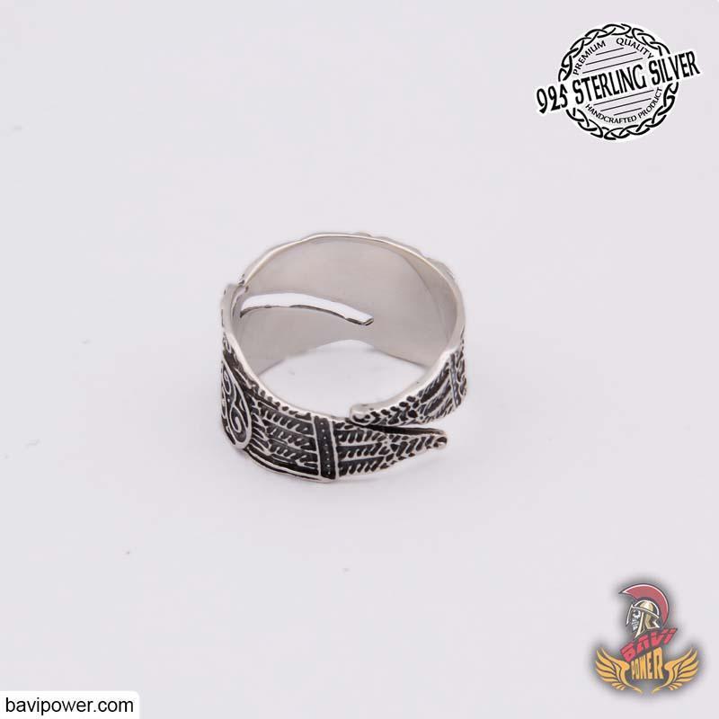 925 Sterling Silver Raven Ring