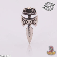 925 Sterling Silver Viking Dagger Pendant