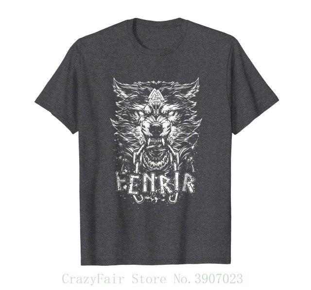 BaviPower Viking T-shirt Fenrir Wolf Head